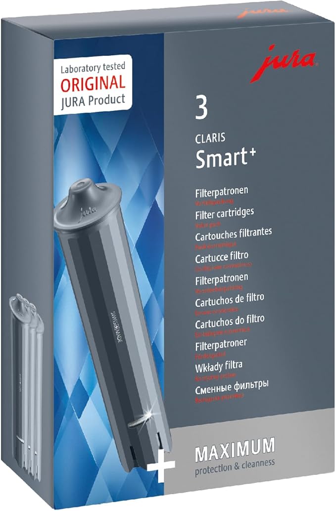 Jura 24233 Claris Smart+ filterpatroon set van 3 grijs