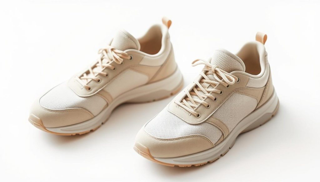 dames sneakers beige