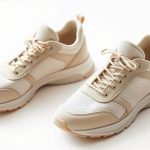 dames sneakers beige