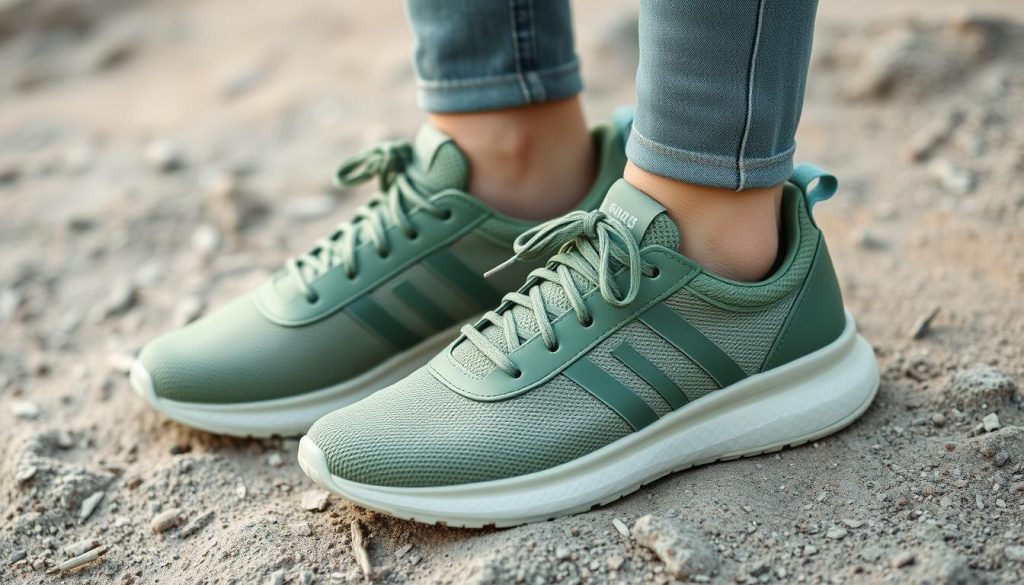 groene sneakers dames